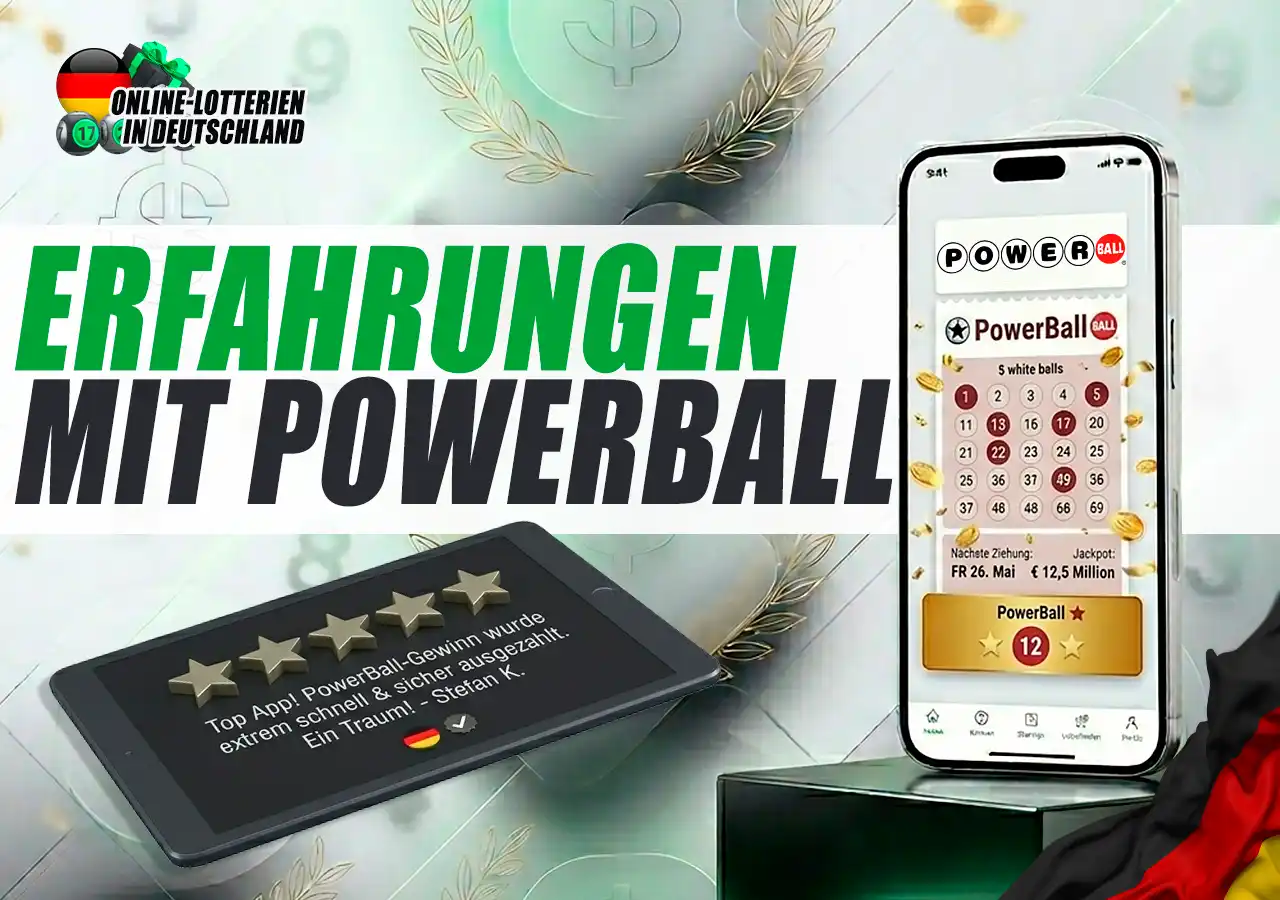 Echte Kundenbewertungen und Erfahrungen mit PowerBall bei Lottohelden.