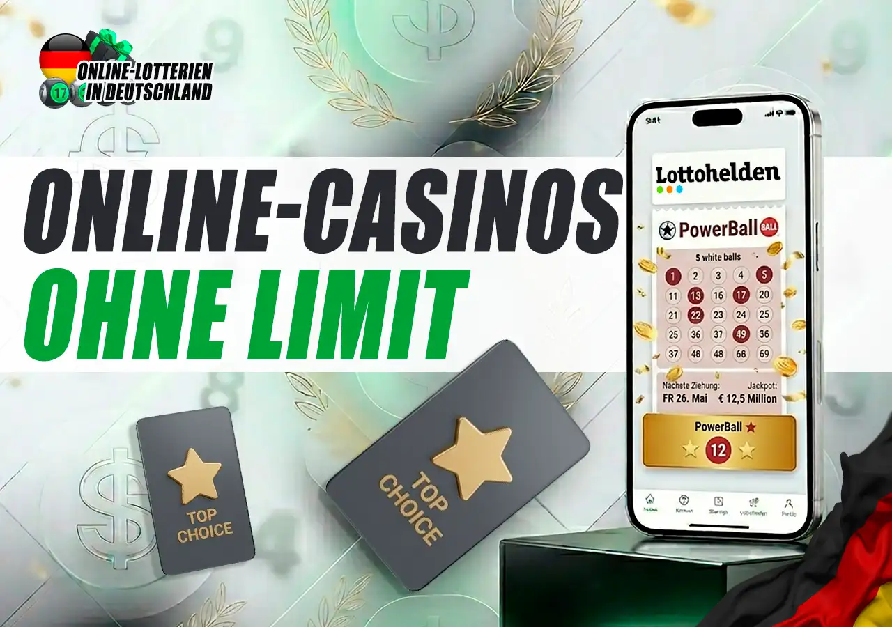Die besten Online-Casinos ohne Limits und deutsche Lizenz Empfehlungen.